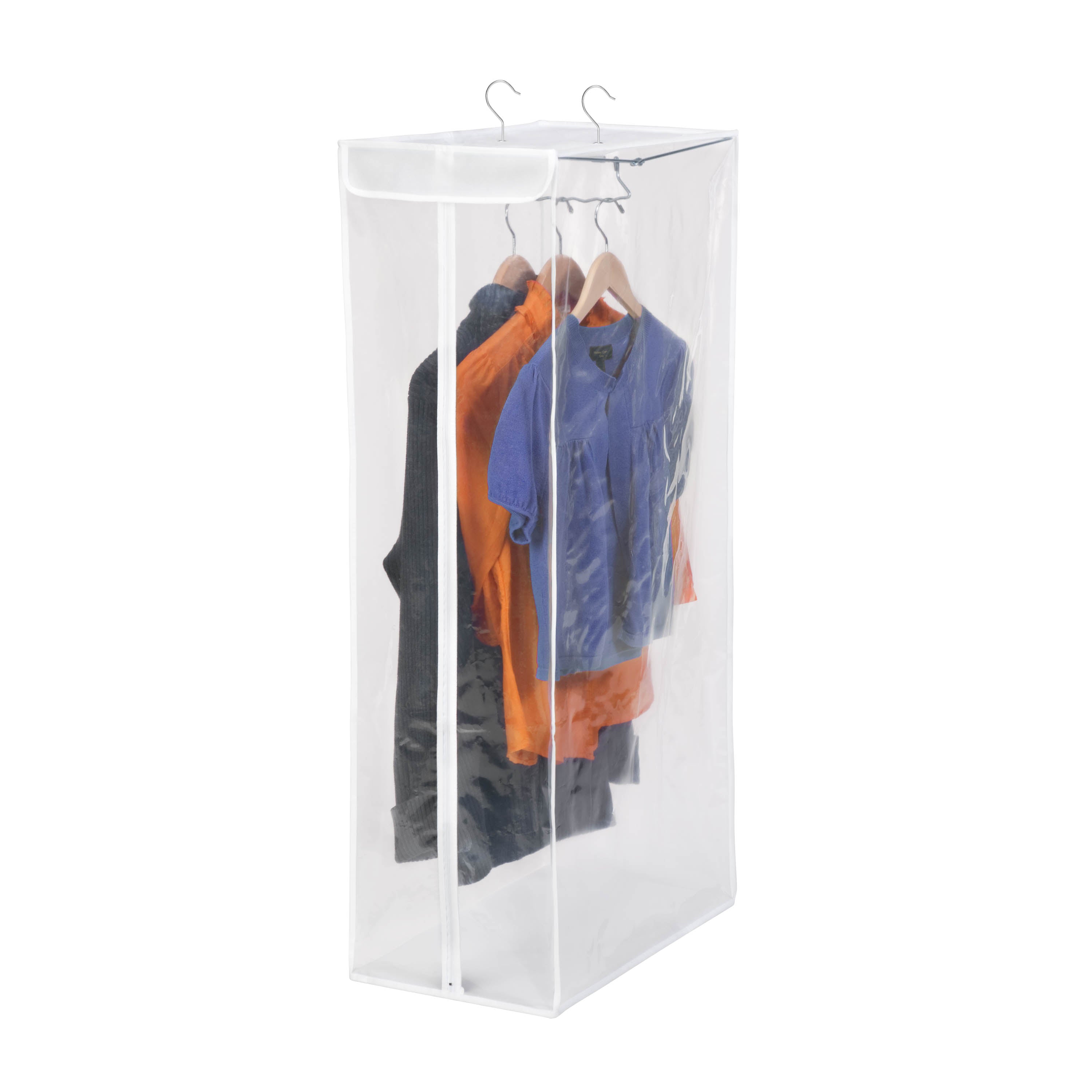 Buy Zilink Garment Bags for Closet Storage, 43'' Hanging Clothes Storage, Wardrobe  Bag Sealed Clothes Cover for Suit, Shirts, Coats, Jackets, Dress, Sweater  Organizer Online at desertcartINDIA